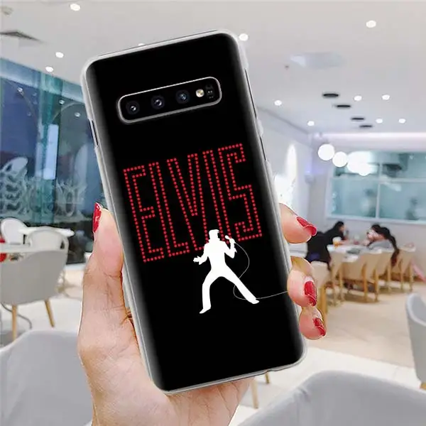 H06 Чехлы для телефонов Elvis Presleys для samsung Galaxy S10e S10 Note 10 Plus S8 S9 Plus 9 8 S6 S7 Edge жесткий чехол - Цвет: H06
