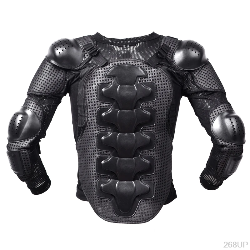 Мотоциклетная куртка для мотокросса внедорожный корпус Броня Грудь Защитная Шестерня для спины позвоночника поддержка налокотники спортивная защита