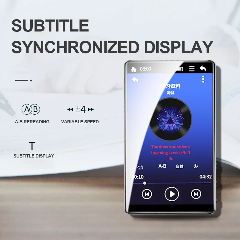 Newsmy A3 4 0 дюймов 16 Гб MP3 MP4 MP5 плеер полный сенсорный экран портативный электронная