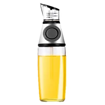 

Herb & Spice Tools Metering Oil Control Bottle Kitchen Utensils Oil Measuring Pressing Type Measuring Oil Bottle