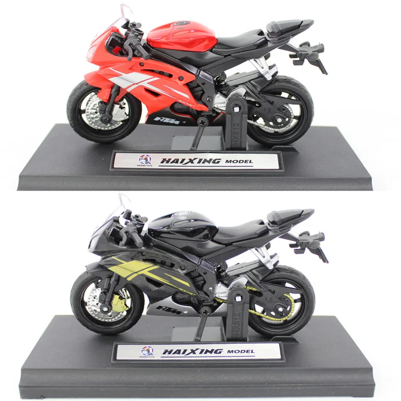 1: 18 Honda Suzuki Yamaha Triumph модель мотоцикла с базой