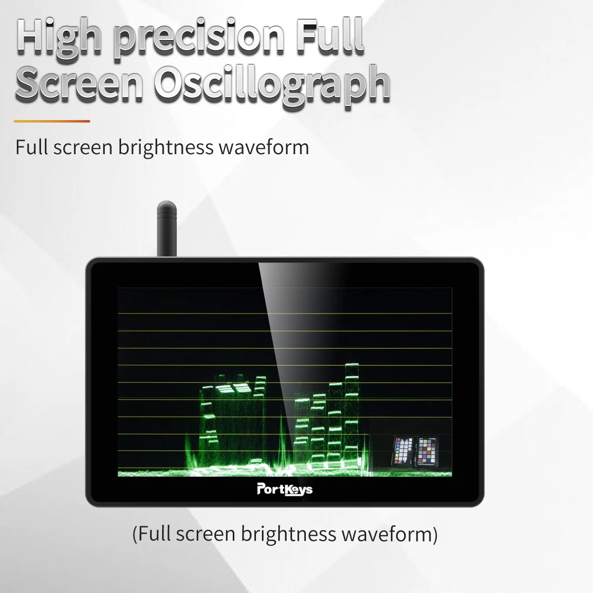 Portkeys BM5 WR 2200nit SDI/HDMI-compatible Super Bright Camera Control w BT1 Touch Screen 5.5" Monitor Portable Monitor