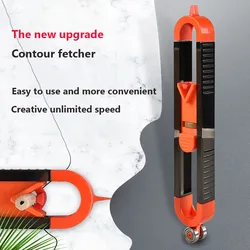 Règle de traçage de profil, jauge de Contour avec serrure, outil de menuiserie, livraison directe 