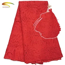 4,5 ярдов африканская кружевная ткань для свадьбы молочный шелк вышитая кружевная ткань высокое качество кружева нигерийские кружевные ткани