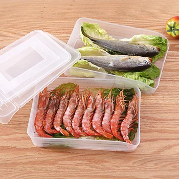 

Kitchen Refrigerator Home Stackable Space Saving With Lid Egg Box Storage Case Camping Large Capacity Transparent PP Easy Clean