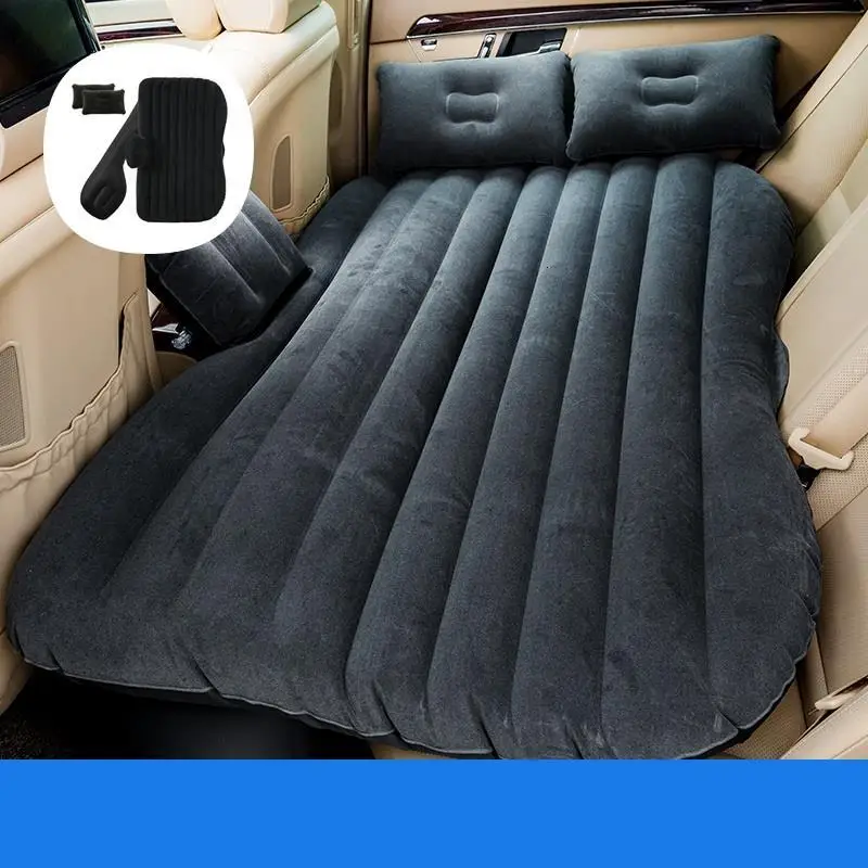 Gonflable диванное сиденье Campismo Camp домашний стиль надувные кемпинговые автомобильные аксессуары Araba Aksesuar надувная кровать Для Седана автомобиля - Название цвета: Фиолетовый