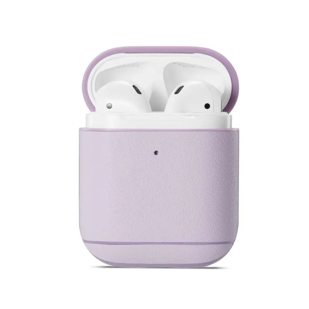 Чехол для AirPods милый кожаный чехол беспроводная гарнитура Настройки подключения