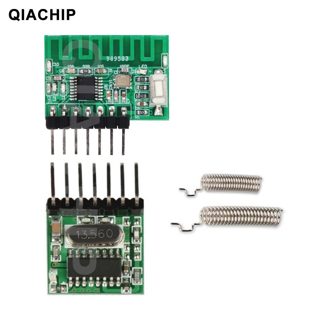 433 Mhz Superheterodyne RF Receiver and Transmitter Module ASK kits