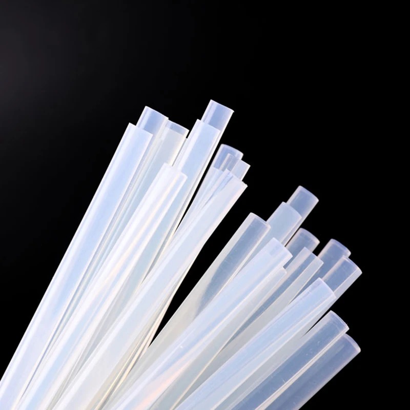 50pcs Hot Melt Glue Sticks Diameter 7mm Translucent Glue Sticks For 7mm