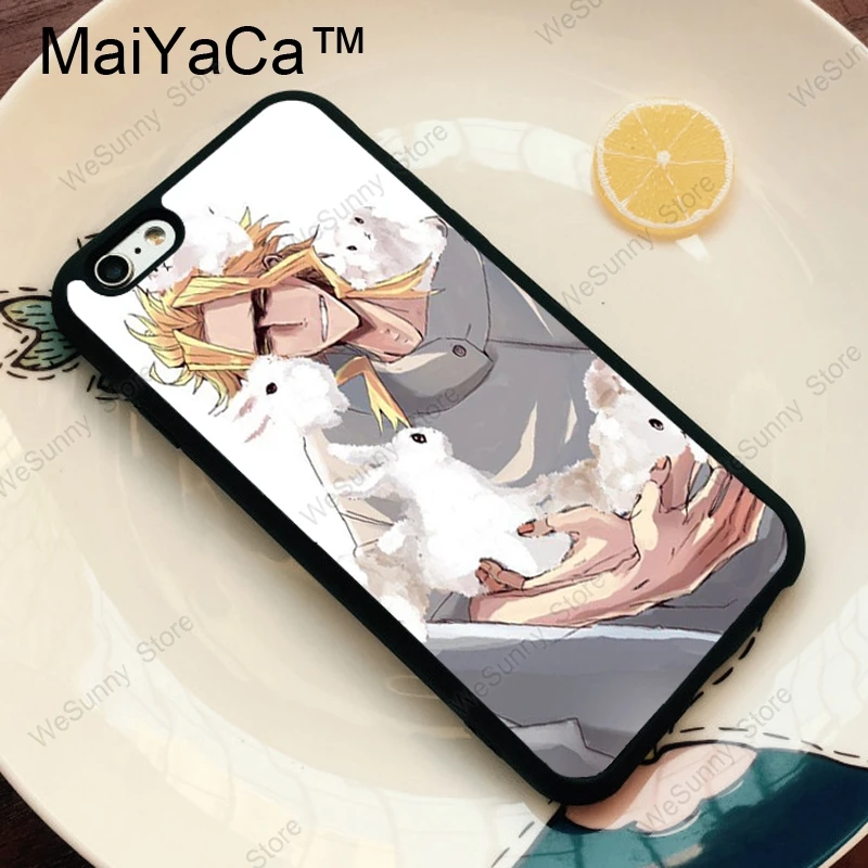 Чехол MaiYaCa Boku no Hero Academy All Might из ТПУ для iPhone 11 Pro MAX X XR XS MAX 6 6s 7 8 Plus 5S задняя крышка