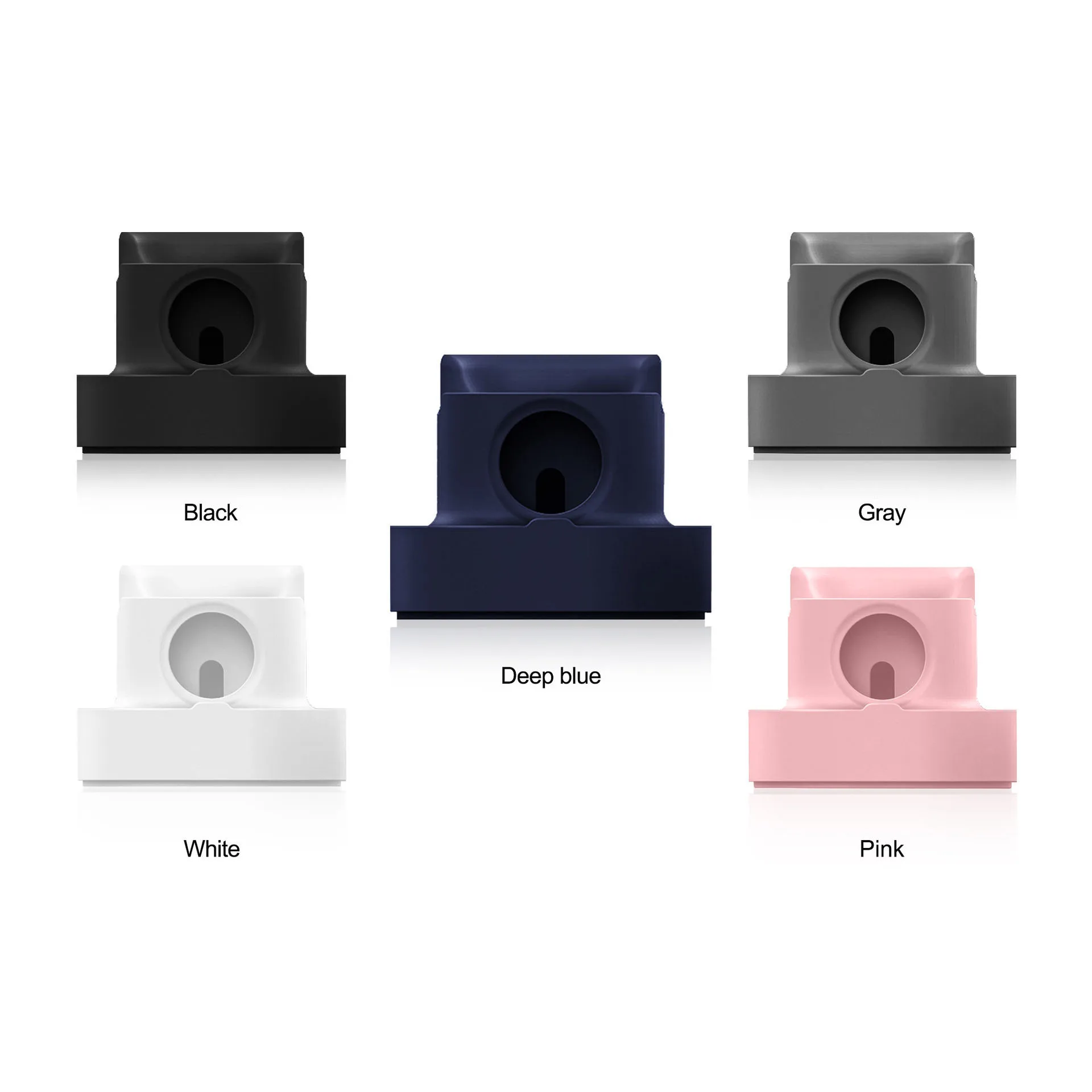 

New 3 In 1 Charger Dock Station for Apple Watch 4 3 2 1 Charging Base for Airpods Desktop Nightstand Holder Cable Organization