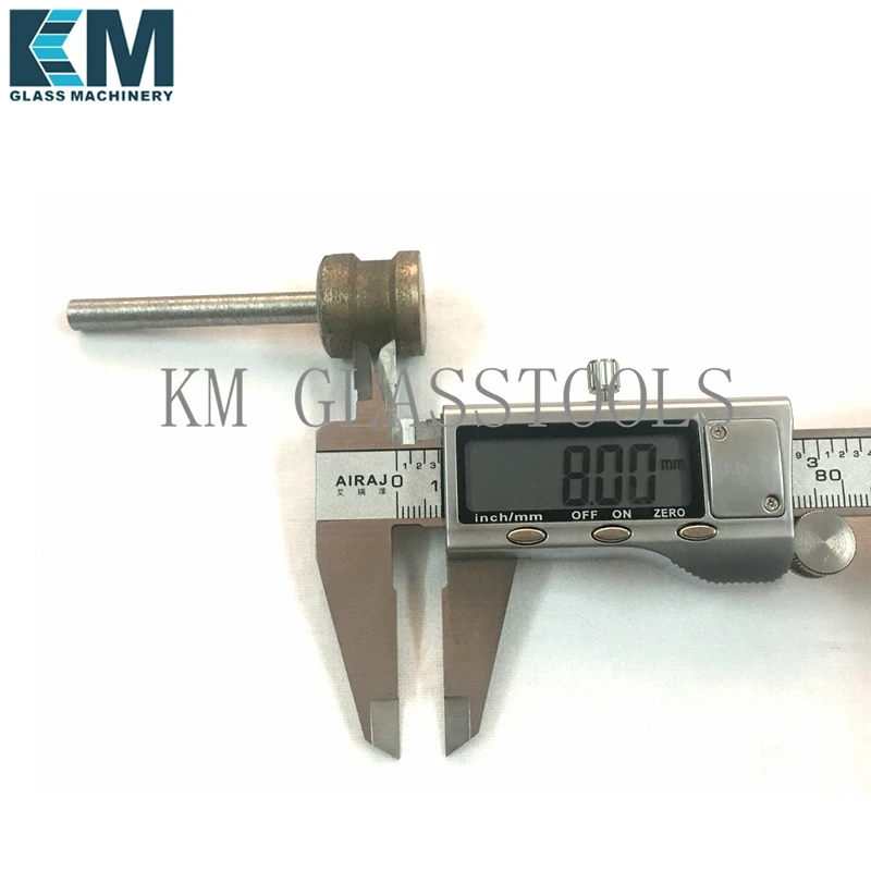 Abrasive Wheel, Grinding Wheel Diamond Grinding Head FA edge Thickness 3mm-19mm For glass Diameter 20mm Shank diameter 6mm
