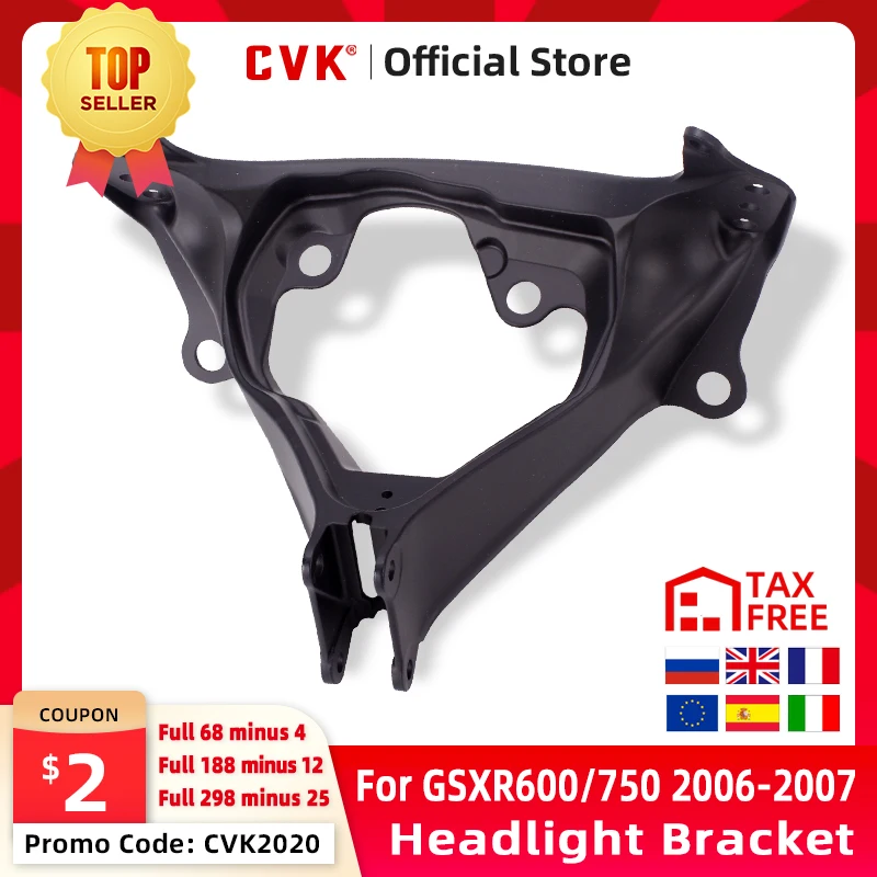 Головной кронштейн CVK для мотоцикла Верхний обтекатель SUZUKI GSXR600 GSXR750 GSXR 600 750 GSX R K6