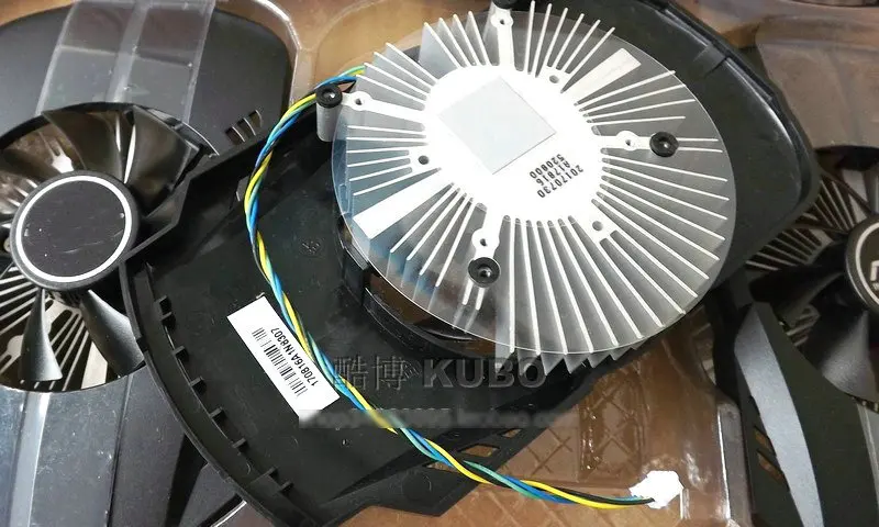 Для ASUS GTX1050TI PH Графика Видеокарта кулер шаг 43 мм и 53 мм