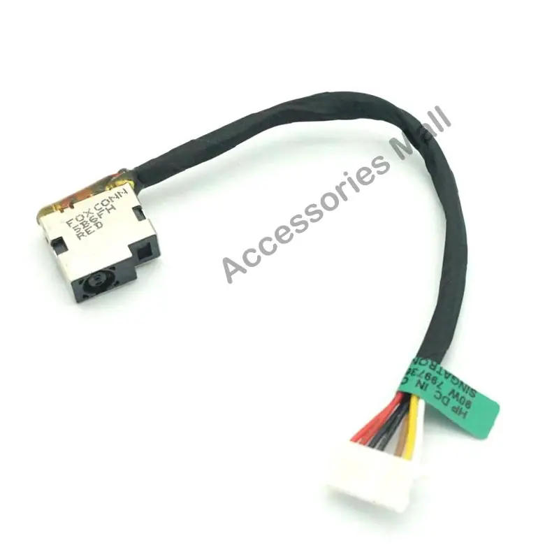 Разъем питания постоянного тока с кабелем для ноутбука HP 240G4 240 G4 15Q-AJ003TX 15-AY066TX 14-AK