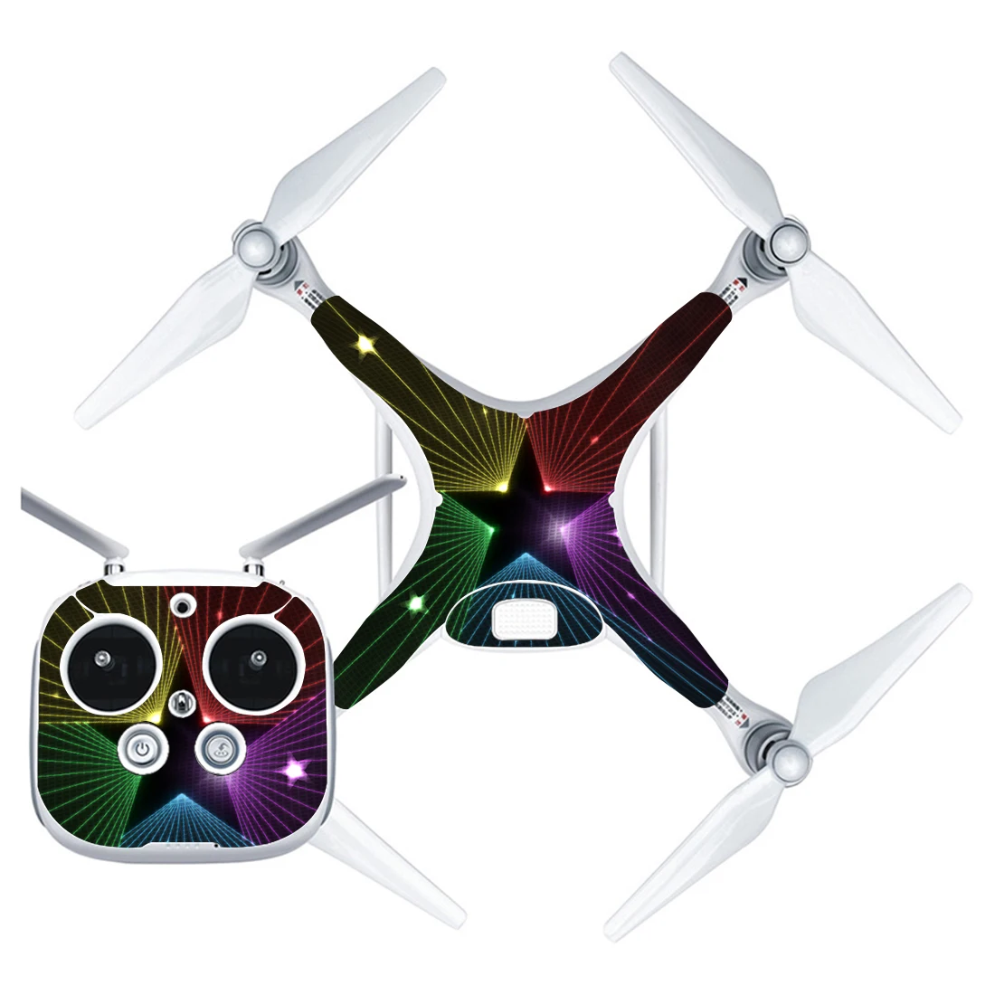 

Pentagram Style Vinyl Skin Sticker for DJI Phantom 4 Drone And Remote Controller 0151