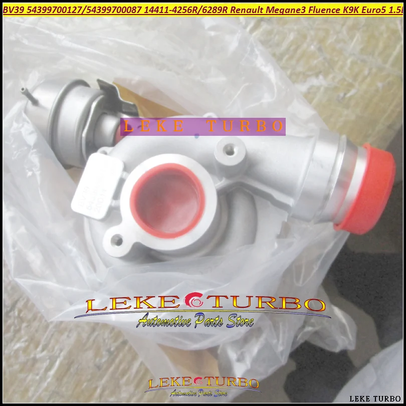 Турбокомпрессор BV39 54399700076 54399880127 54399700087 14411-4256R для Renault Megane III 09- Fluence K9K Euro5 5T 1.5L DCI |