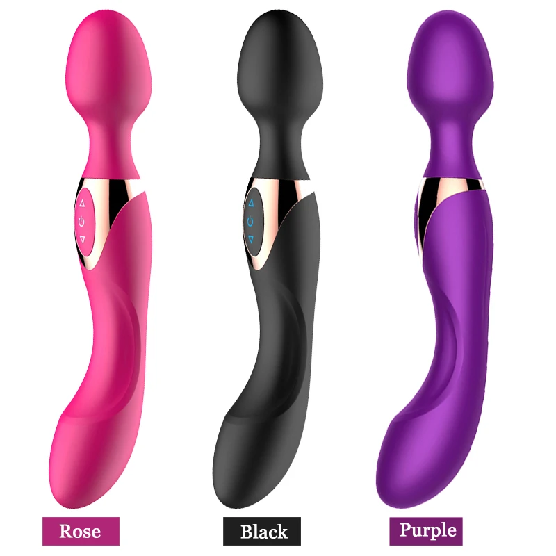 New AV magic wand G Spot massager USB charge Big stick vibrators for women female