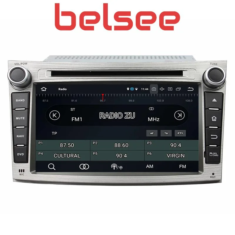 Belsee DSP 4 ГБ Android 9,0 головное устройство с Радио стерео Мультимедийный Плеер для Subaru Legacy Outback 2009 2010 2011 2012 2013