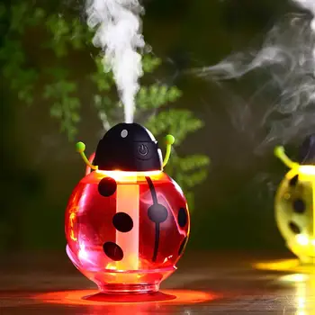 

Beetle Aroma Air Humidifier Diffuser with LED Light Essential Oil Air Fresheners Air Purifier Air Cooling Humidifier Car Home