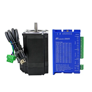 

closed-loop step motor LCDA257S+LC57H276 closed loop stepper motor driver for CNC router machine