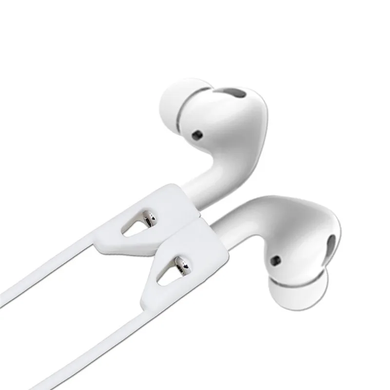 Не теряющаяся веревка для Apple AirPods Pro, силиконовый ремешок на шею, беспроводной шнур для наушников, мягкая петля для airpods 3