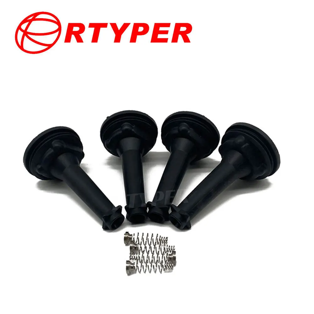 

4 Pcs 30713417 8677837 Ignition Coil Rubber Boots For Volvo Lucas Compatible With 0221604011 DMB941 0221604010