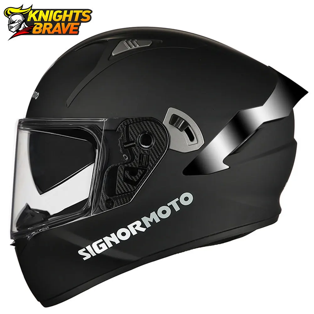 

AIS Motorcycle Helmet Motocross Helmets Full Face Casco Moto Motorcycle Capacete Motorbike Riding Helmet Doublel Lens DOT M-3XL