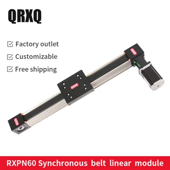

Cheap synchronous belt slide module numerical control electric linear slide guide RXPN60 100mm