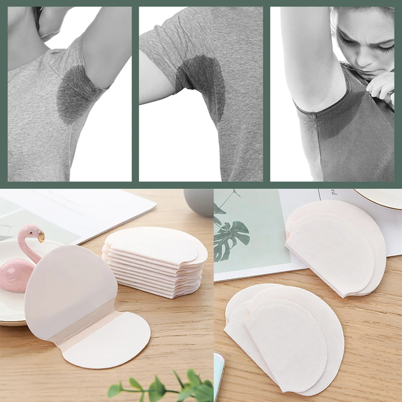 20/30/40Pcs Anti Sweat Underarm Pads Absorbing Liners Underarm Gasket from Sweat Armpit Stickers Armpits Pads for Clothes