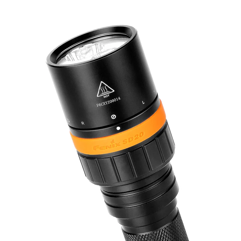 Details about / New Fenix SD20 Cree XM-L2 U2 LED 1000 Lumens 100M Dive Light Diving Flashlight