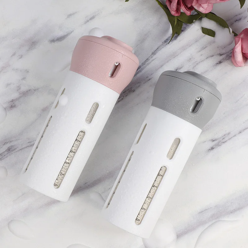 

Portable 4 in 1 Lotion Dispenser Lotion Shampoo Shower Gel Sub-Bottle Travel Emulsion Bottling Dropshipping