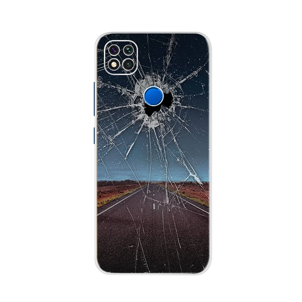 Dành Cho Xiaomi Redmi 9C Ốp Lưng Silicone Mềm Mại Thời Trang Mới Điện Thoại Dành Cho Xiaomi Redmi 9C NFC Ốp Lưng Ốp Lưng TPU Trên redmi9C 9 C 9A Fundas cases for xiaomi blue Cases For Xiaomi