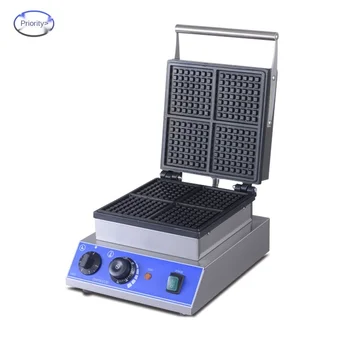 

Commercial waffle oven muffin machine waffle machine square four small plaid waffle machine220/110V