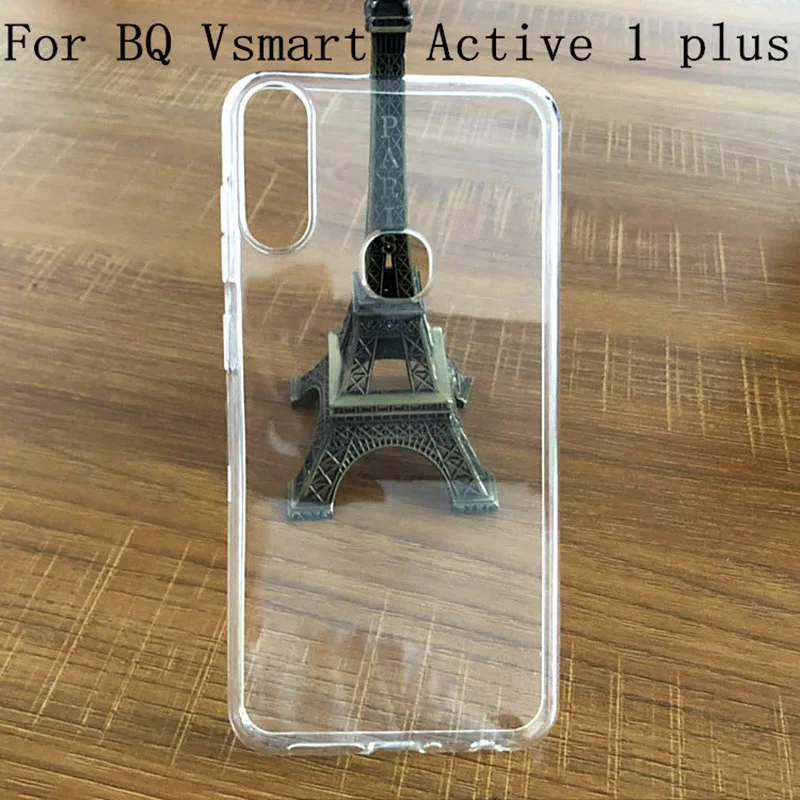 

BQ Vsmart Active 1 Plus Gel Case Ultra Thin Transparent Case BQ Active 1 Plus Silicone TPU Soft Anti Knock Protective Phone Case