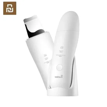 

YouPin Wellskins Professional Ultrasonic Facial Skin Scrubber Deep Face Cleaning Blackhead remove Rechargeable Beauty Instrument