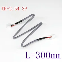 5 шт. XH-2.54 3P аудио сигнал экранированный кабель провод усилитель мощности Входная линия источник звука штекер провода 30 см двойной трек аудио кабель