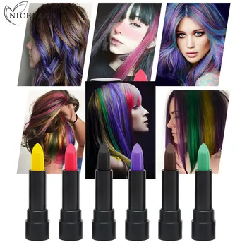 

Temporary Hair Chalk Pens Crayon Salon Washable Hair Color Dye Face Kit Safe for Makeup Party Christmas Gift for Kids Make Up