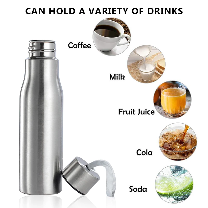Stainless Steel Water Bottle 500ml/1000ml Stainless Steel Water Bottle Handle Portable Hot Cold Water Bottle For Cycling Sports Travel water bottle,sports water bottle,sports bottle,stainless steel water bottle,plastic water bottle