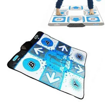 

Home Blanket Anti Slip USB Dance Pad Gaming Foot Print Video Arcade Step Fitness HD Bodybuilding Revolution Mat For Wii