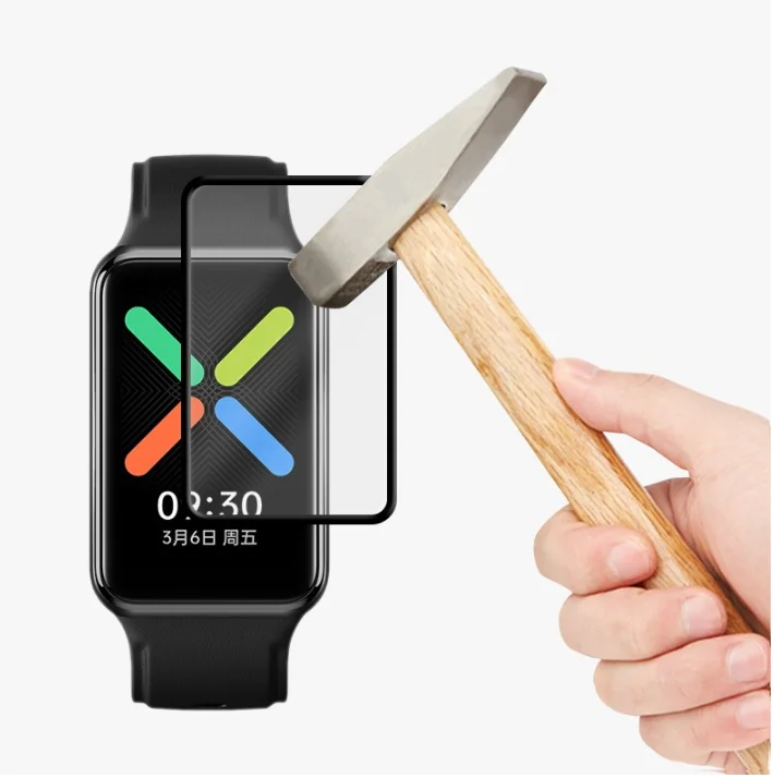 Premium Protective Film for Smartwatches – Full Clear TPU Soft Curved Cover, Anti-Scratch Guard