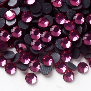 

High Quality Iron on Rhinestone/ Hot Fix Rhinestones SS3-SS30 Crystal Clear Strass Flatback Hot Back Wedding Clothes Rhinestones
