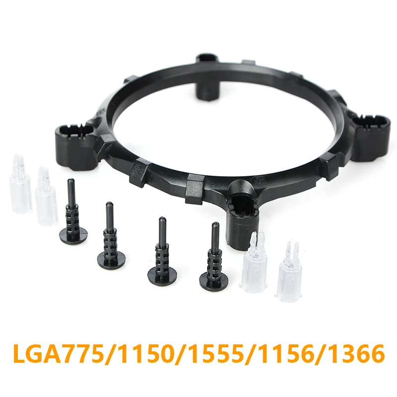 New 3 in 1 CPU Cooler Fan Heatsink Bracket Holder Base For LGA775 lga1150/1555/1156/1366 Frame