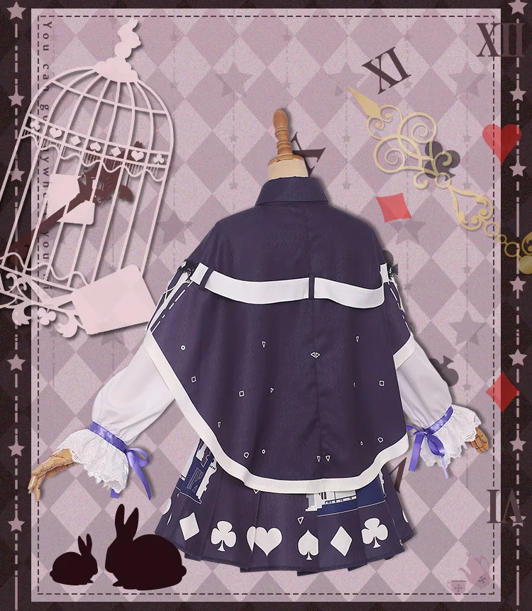 Карта Captor Sakura Mad Hatter Алиса Сакура Томойо косплей платье лолиты женский веер искусство