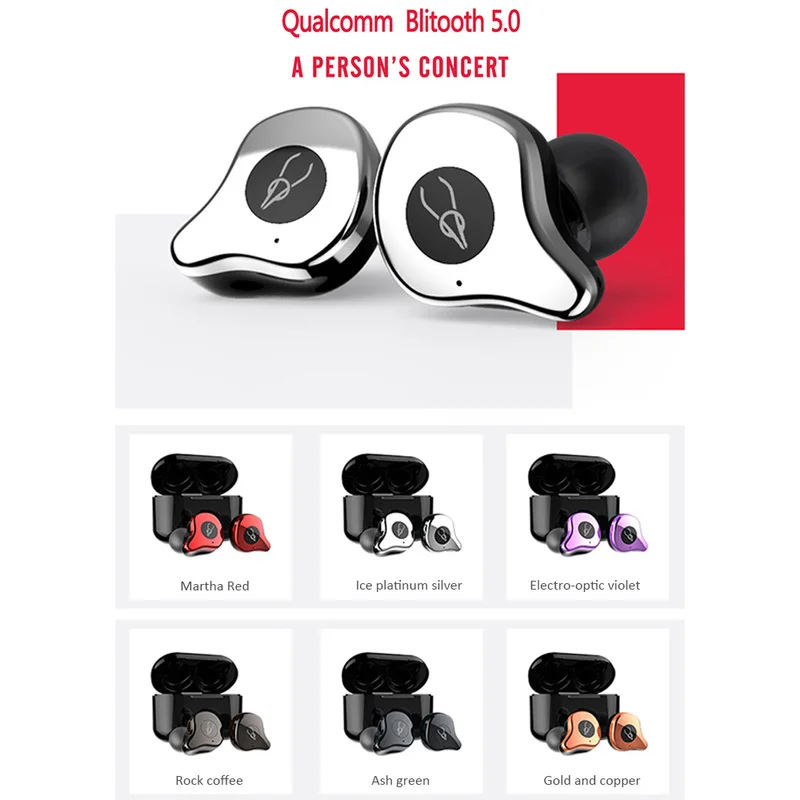 Оригинальные Sabbat E12 Ultra Bluetooth 5,0 беспроводные наушники HiFi Stere гарнитура спортивные наушники с быстрой зарядкой чехол для бега