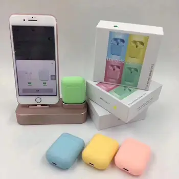 

inpods 12 earphone wireless tws Earbuds Macaron inpods 12 Bluetooth 5.0 Touch tws Earphones For Smart Phone PK i7 i11 i14 TWS