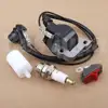 Ignition Coil Stop Switch Spark Plug Kit For Husqvarna 50 51 55 254 257 266 268 272 Spare Parts 503620203 544018401 4