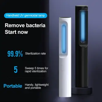 

NEW Germicidal Lamp LED UVC Bulb Stick Disinfection Light UV Led Ultraviolet Sterilizer Portable Sanitizer Home Kill Mite Lamp