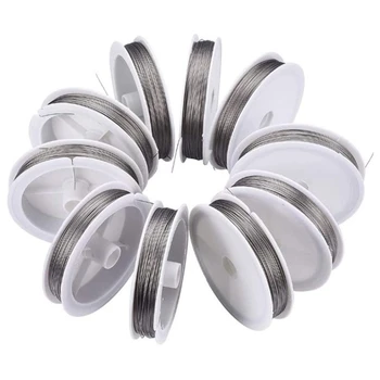 

10 Pack Jewelry Wire Craft Wire Tarnish Resistant Jewelry Beading Wire for Jewelry Making Supplies and Crafting