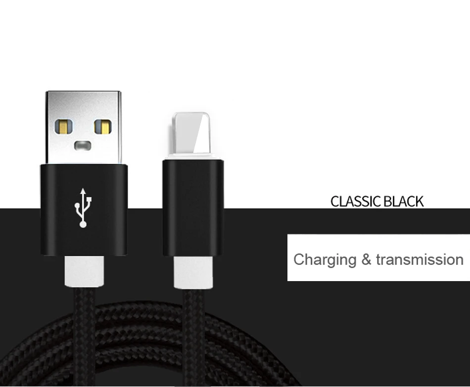 Vumpach USB кабель для iphone 7 Xs MAX 6 plus 7 6s X 5 se ipad 2 mini ...